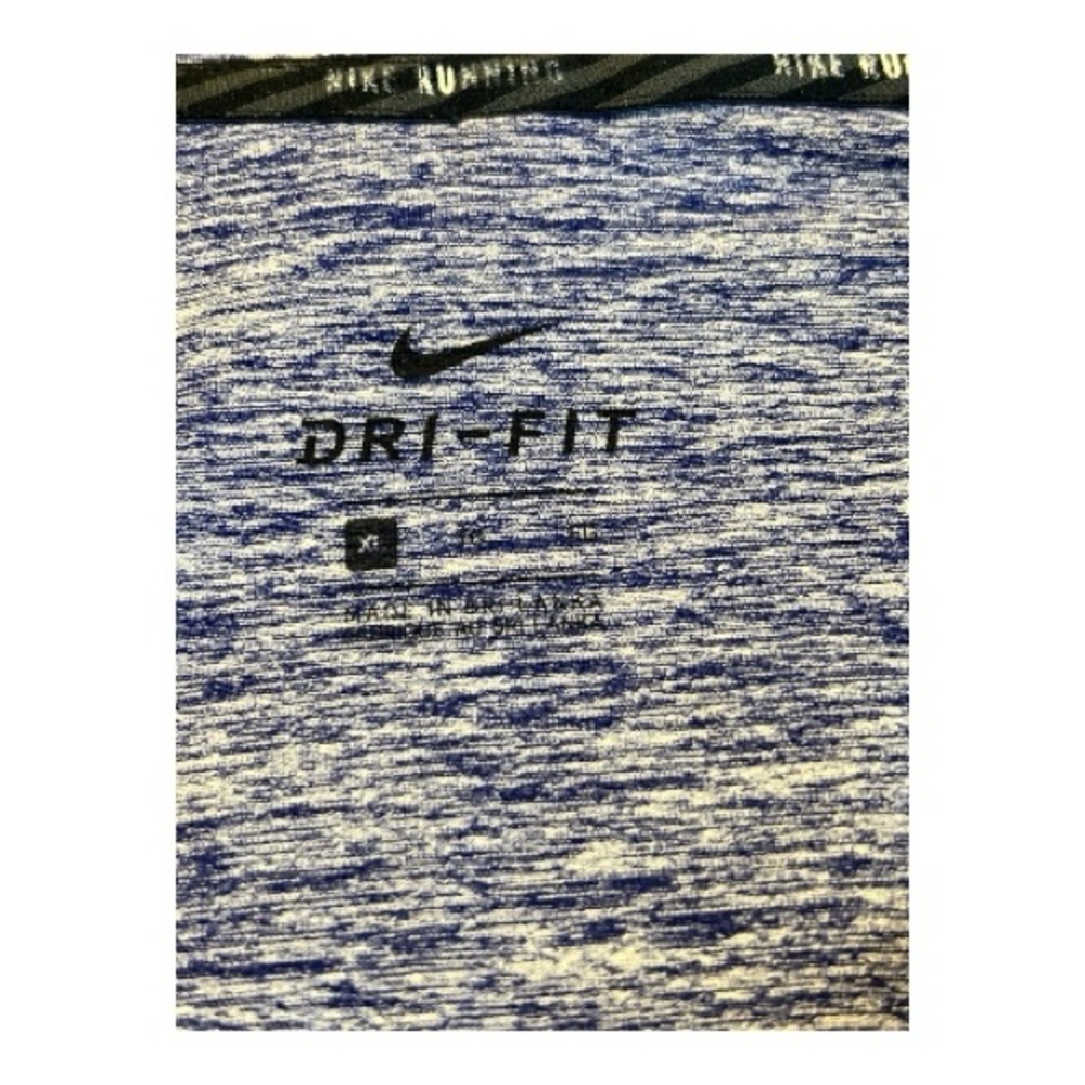 Nike Dri-FIT Heathered Blue Top - Picture 4 of 6